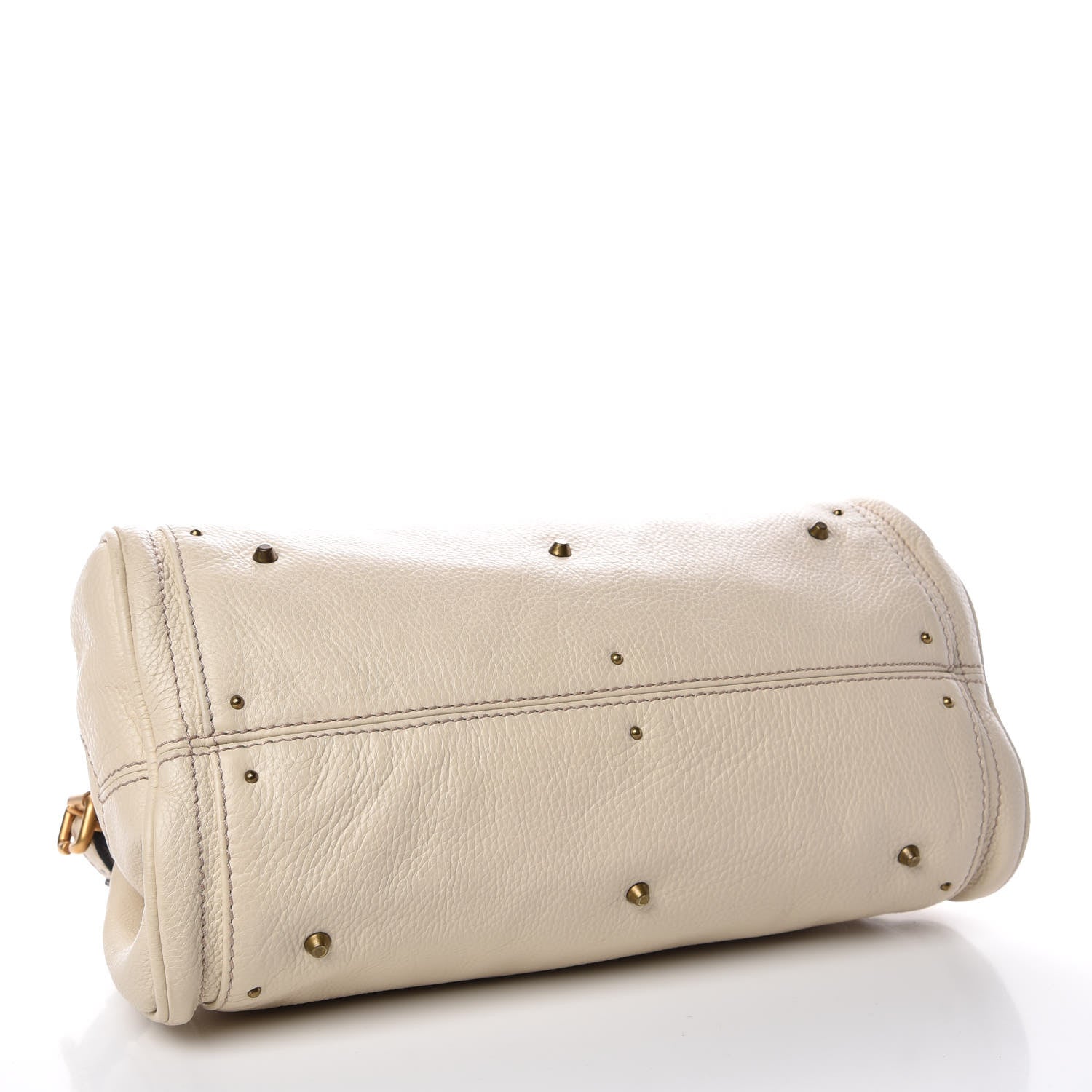 Chloe Calfskin Medium Paddington Satchel Off White 4 of 9