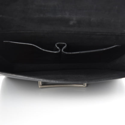 Alexander McQueen Calfskin Heroine Chain Satchel Black 5 of 18