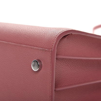 Saint Laurent Grained Calfskin Baby Sac De Jour Dark Rose 12 of 12