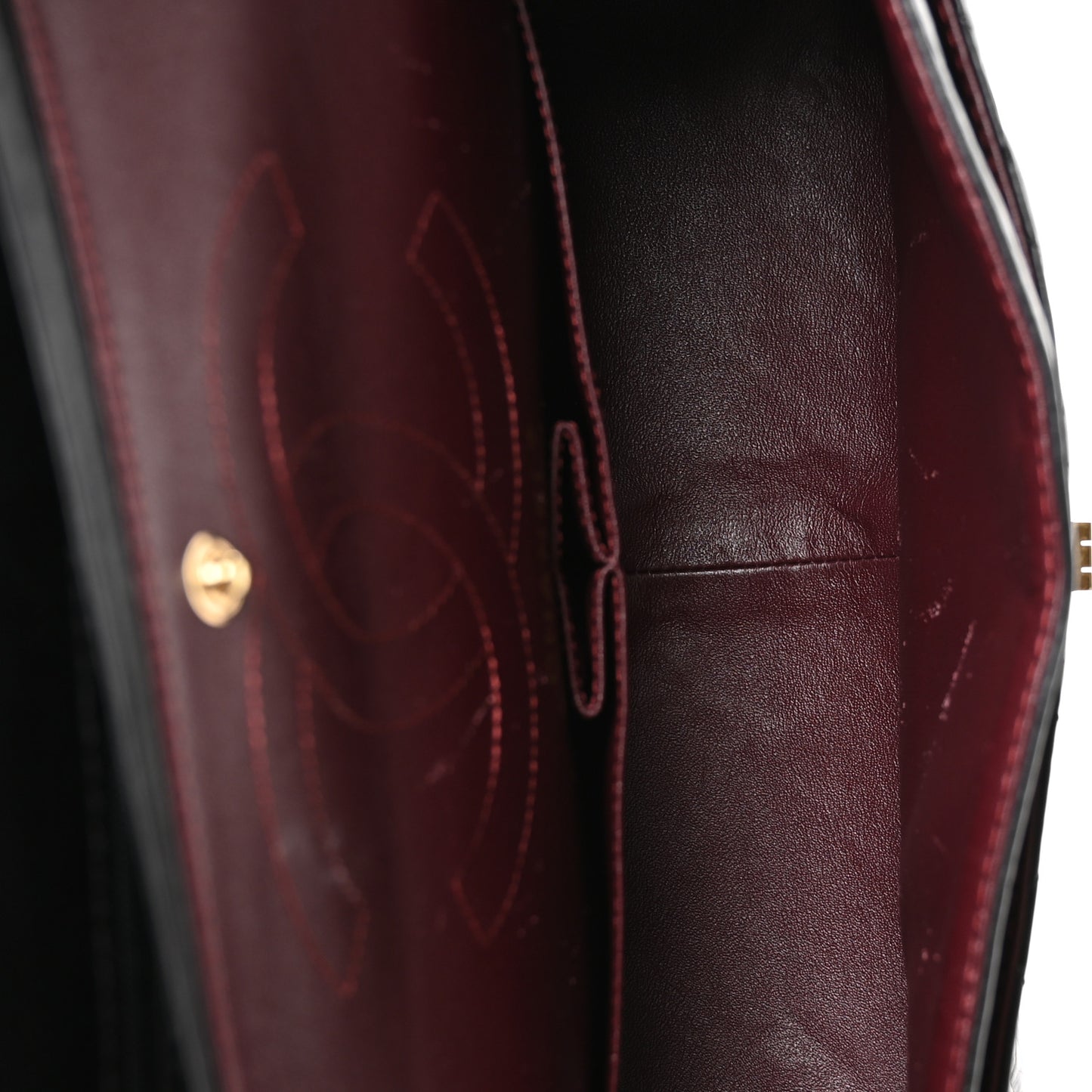 Aged Calfskin Quilted 2.55 Reissue 226 Flap Black