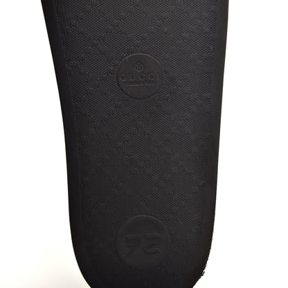 Gucci Supreme Canvas Stamp Print Pool Slide Sandals 42 Soy 6 of 9