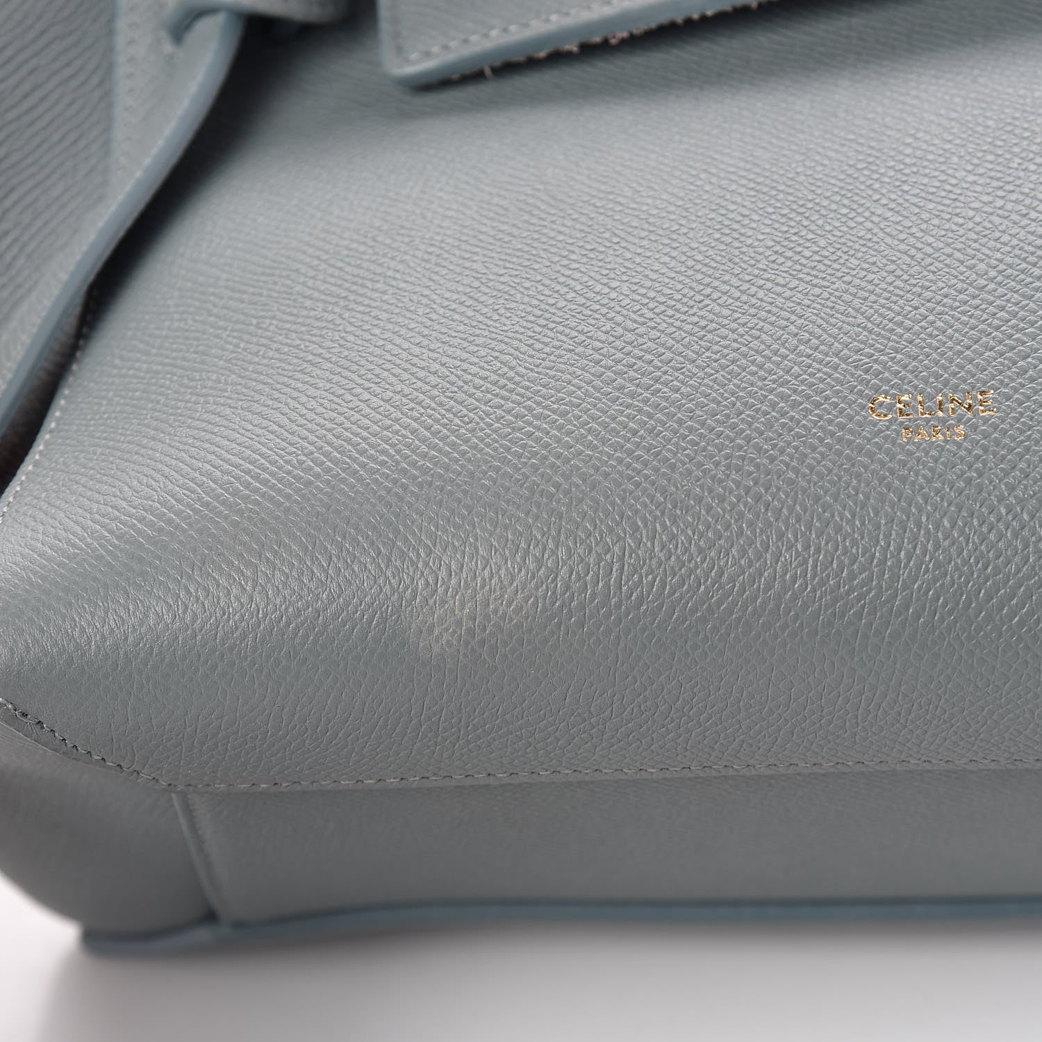 Celine Baby Grained Calfskin Micro Belt Bag Storm 7 of 10
