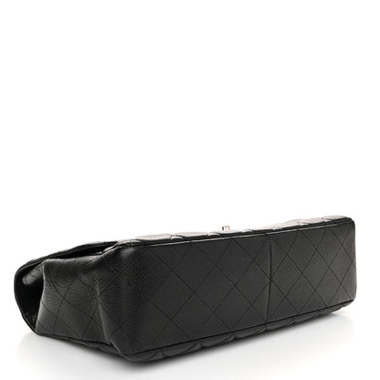 Chanel Caviar Quilted Jumbo Single Flap Black 4 of 10