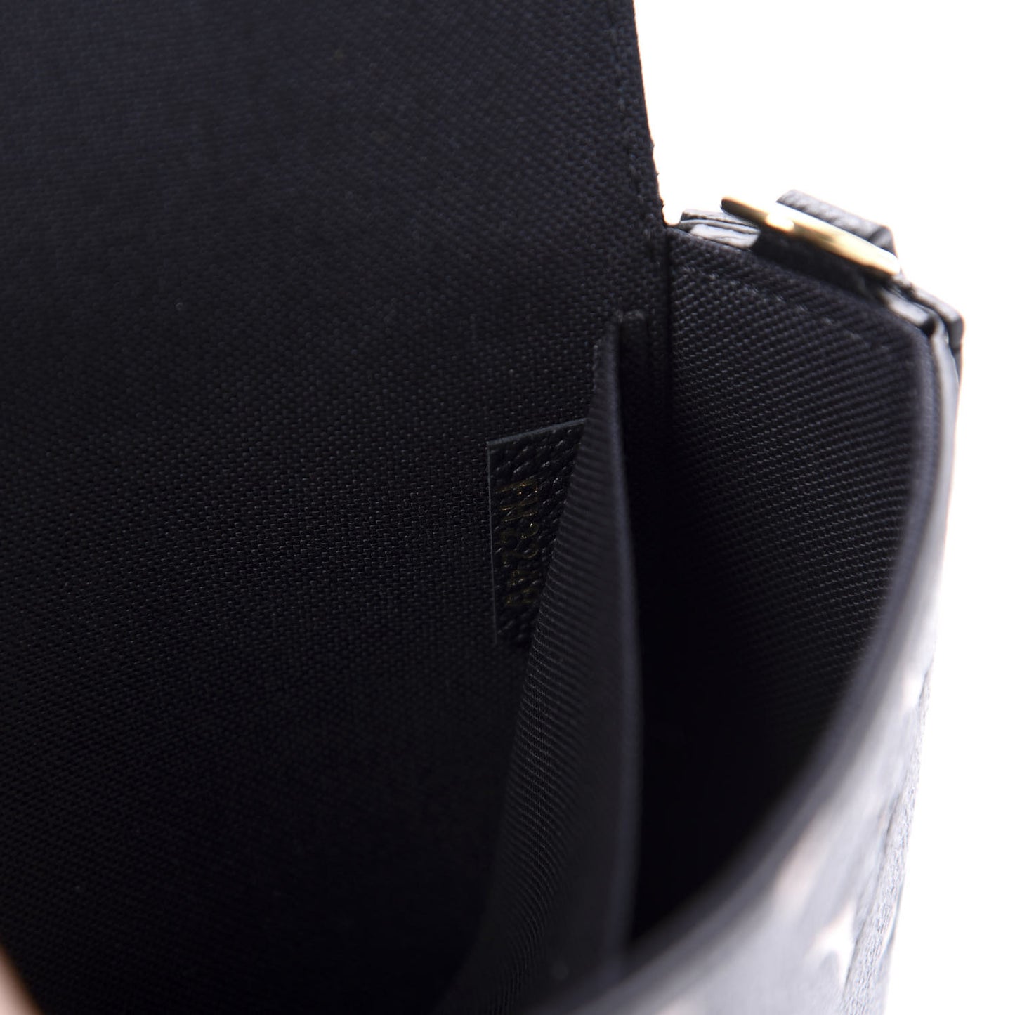 Empreinte Monogram Giant Crafty Pochette Felicie Black Creme
