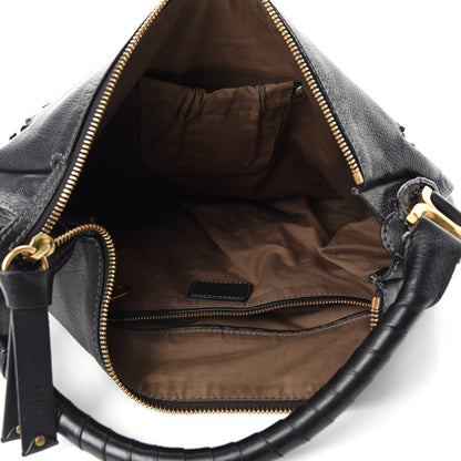 Chloe Calfskin Large Marcie Hobo Black 5 of 15