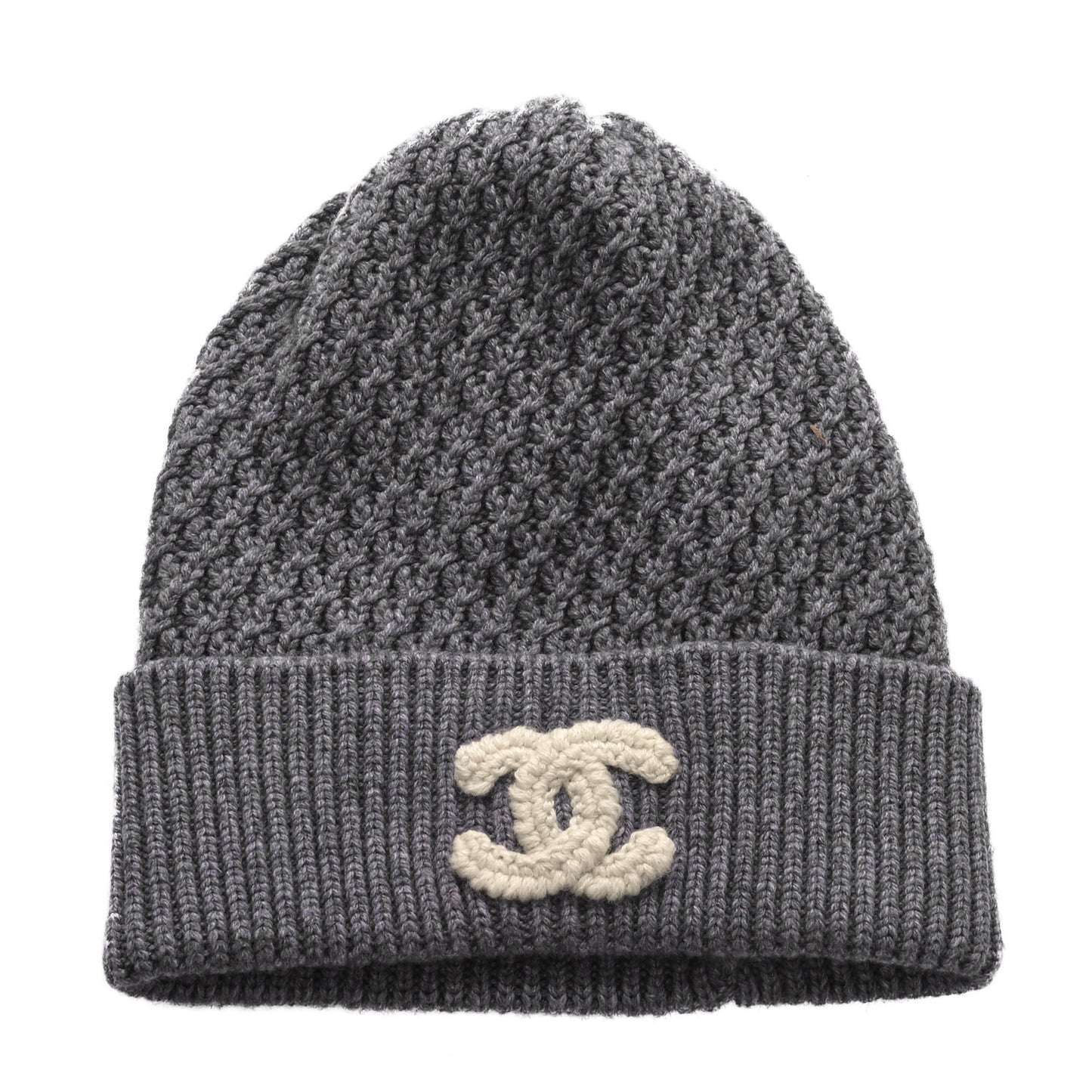 Cashmere CC Beanie Hat Grey
