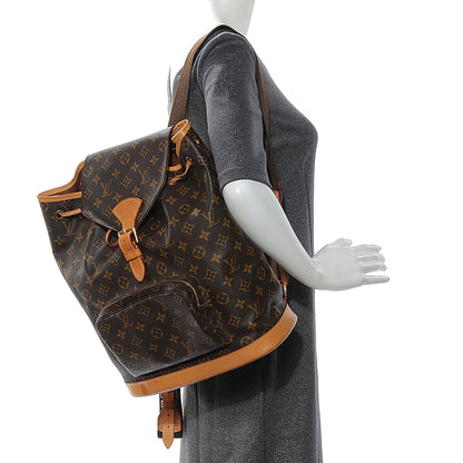 Louis Vuitton Monogram Montsouris GM Backpack 2 of 9