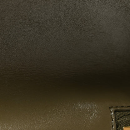 Bottega Veneta Calfskin Intrecciato Bang Bang Vanity Case Cypress 11 of 13