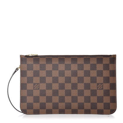 Louis Vuitton Damier Ebene Neverfull MM GM Pochette 1 of 9