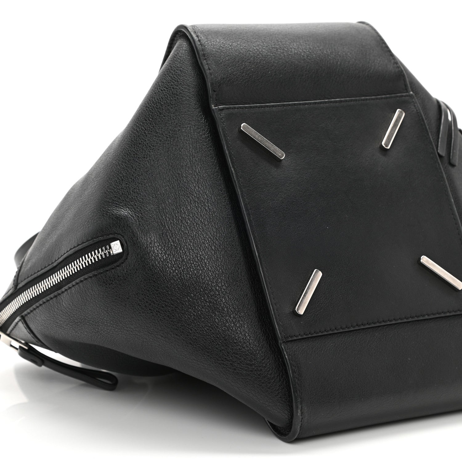 Loewe Calfskin Small Hammock Shoulder Bag Black 10 of 15