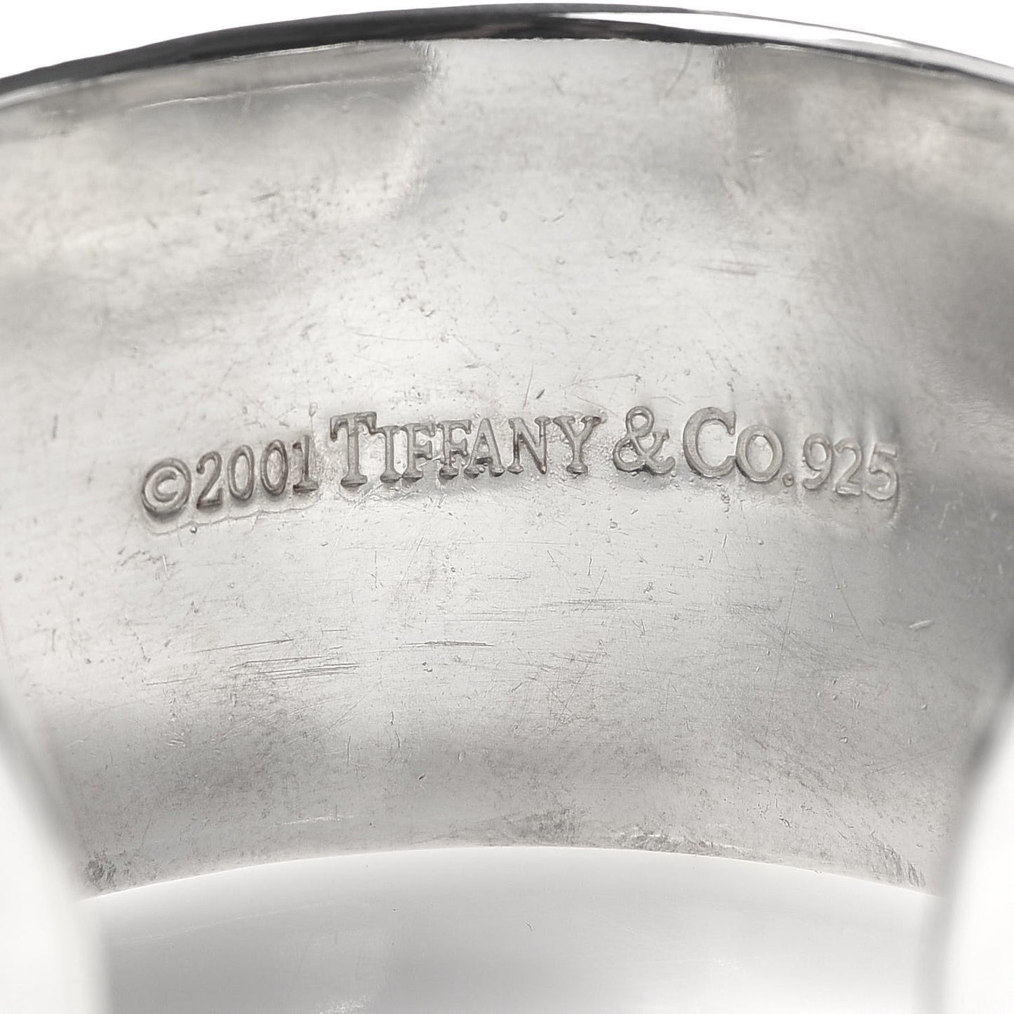 Sterling Silver Wide 1837 Cuff Bracelet