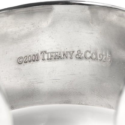 Tiffany Sterling Silver Wide 1837 Cuff Bracelet 4 of 4
