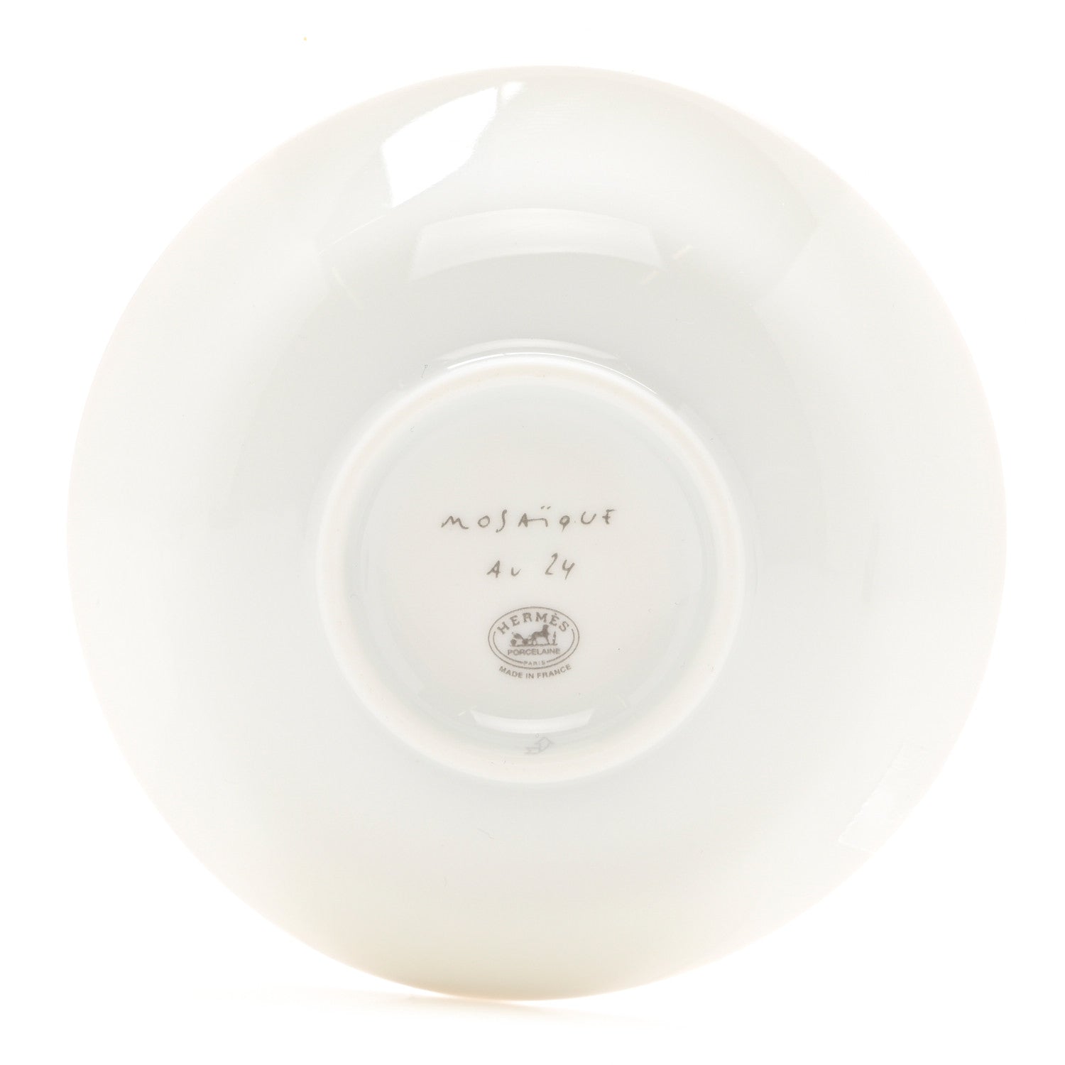 Hermes Porcelain Mosaique au 24 Soy Dish 2 of 5