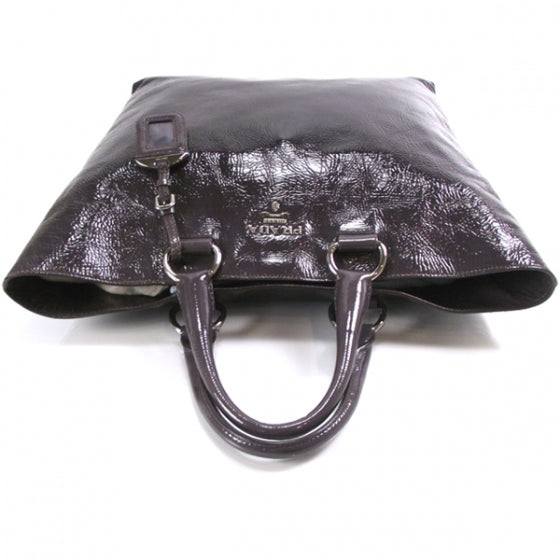 Prada Vernice Sfumata Tote Purple 5 of 11