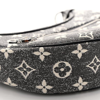 Louis Vuitton Monogram Jacquard Denim Loop Black 8 of 10
