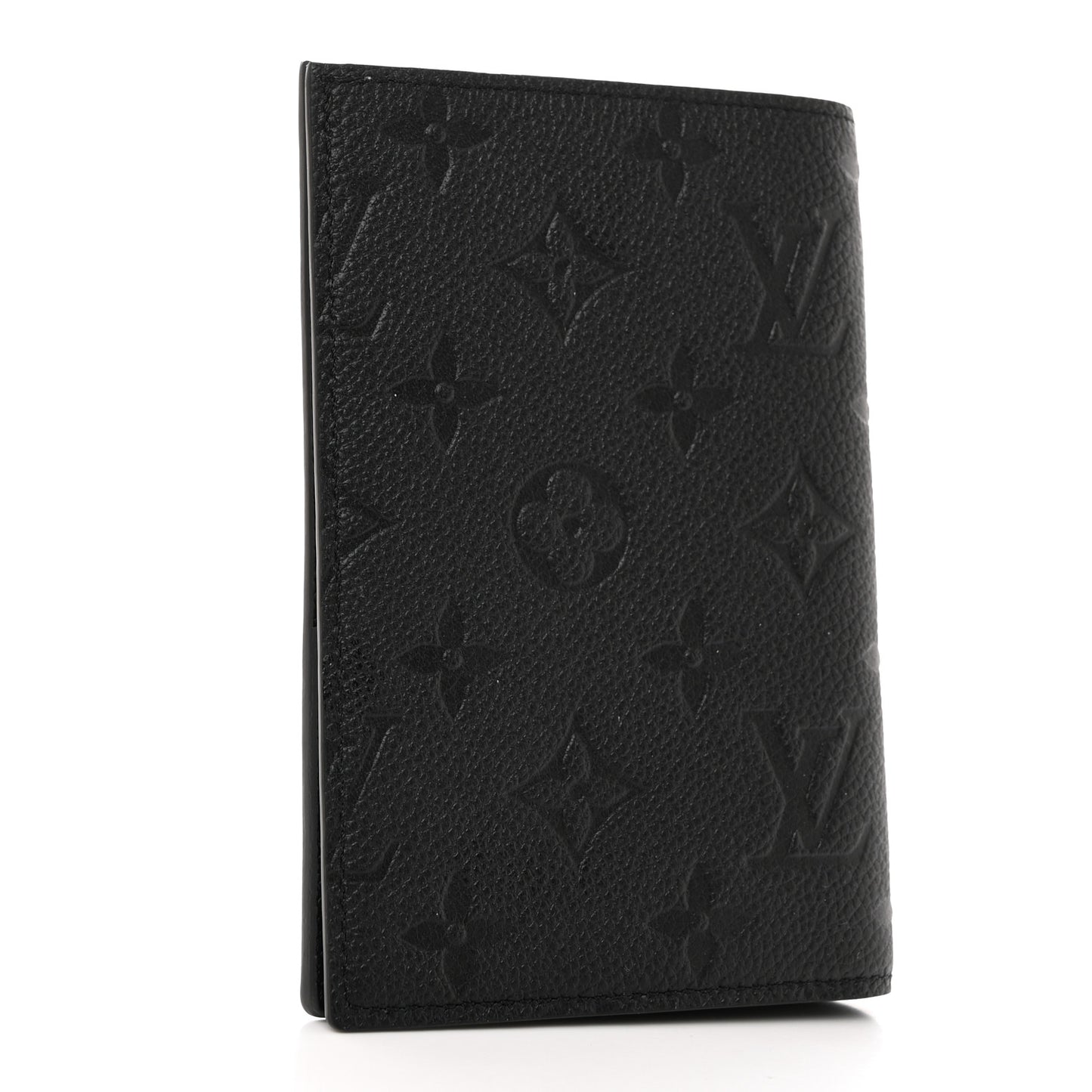 Empreinte Monogram Passport Cover Black