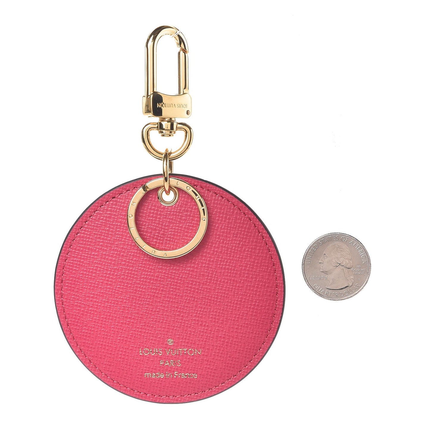 Monogram 2017 Christmas Animation Bag Charm Key Holder