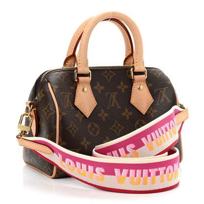 Louis Vuitton Monogram Speedy Bandouliere 20 Fuchsia 3 of 10