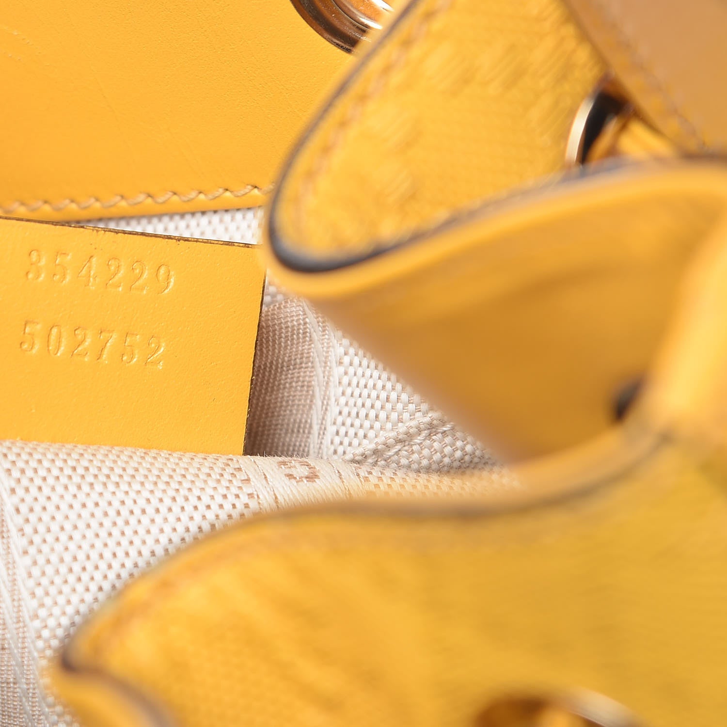Gucci Hilary Lux Bright Diamante Small Bucket Bag Bumblebee 7 of 16