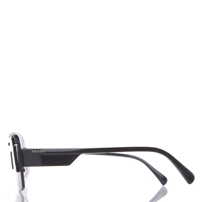 Prada Rectangular Sunglasses SPR 15U Black 2 of 6