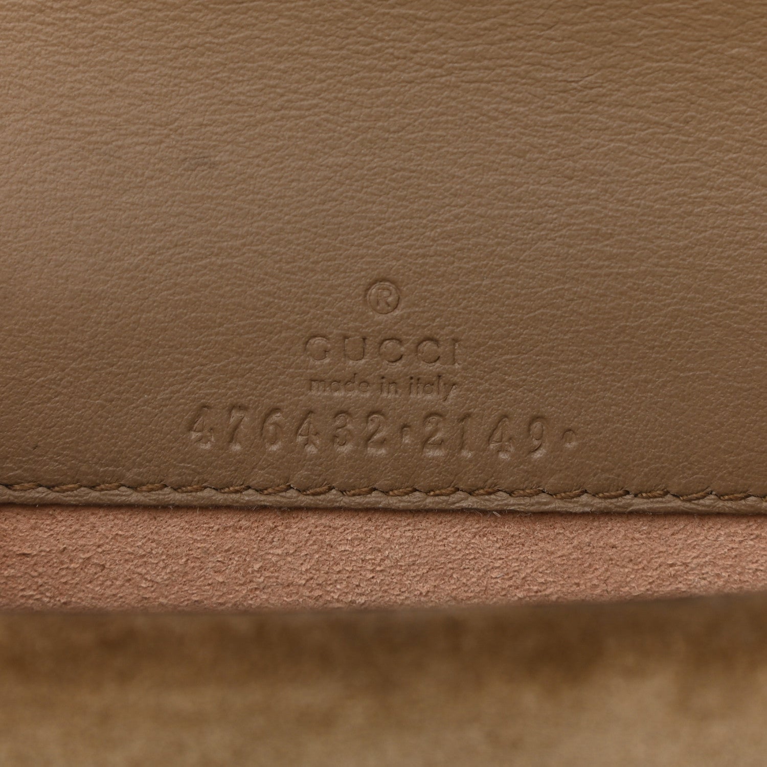 Gucci GG Supreme Monogram Super Mini Dionysus Shoulder Bag Taupe 6 of 10