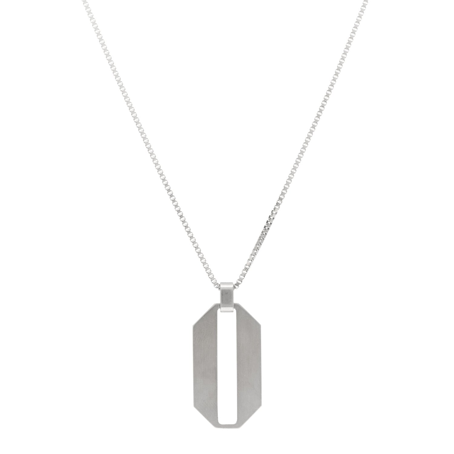 Tiffany Stainless Steel Paloma Picasso Zellige Necklace 1 of 3