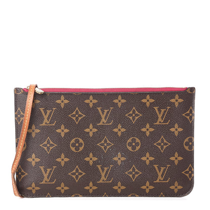 Louis Vuitton Monogram Neverfull MM GM Pochette Pivoine 1 of 8