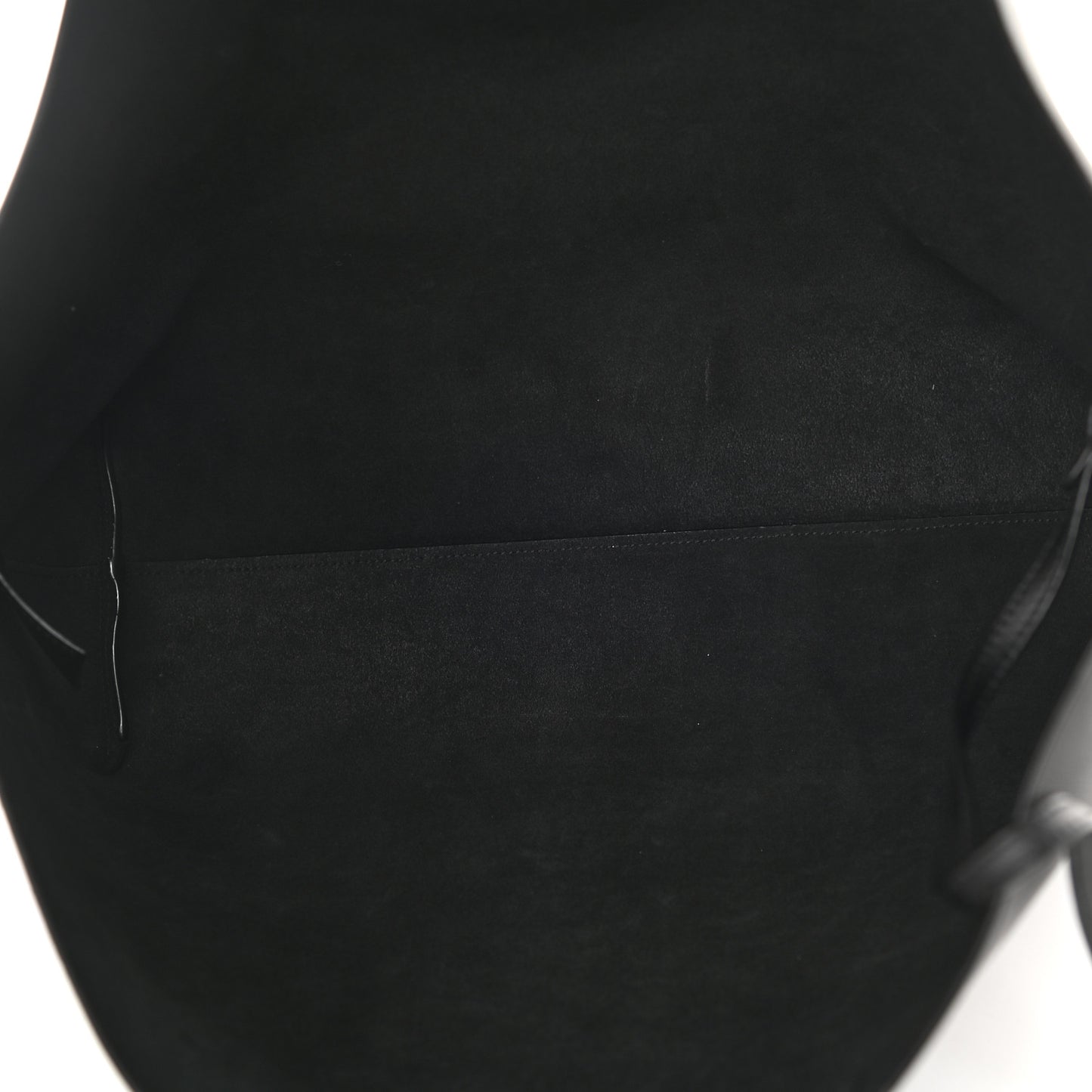 Calfskin Large Shopping Tote Black