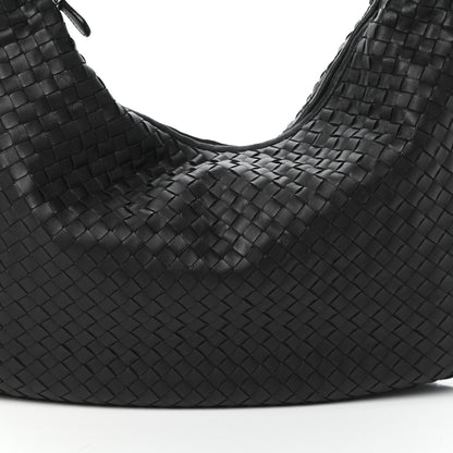 Bottega Veneta Nappa Intrecciato Large Veneta Hobo Black 7 of 9