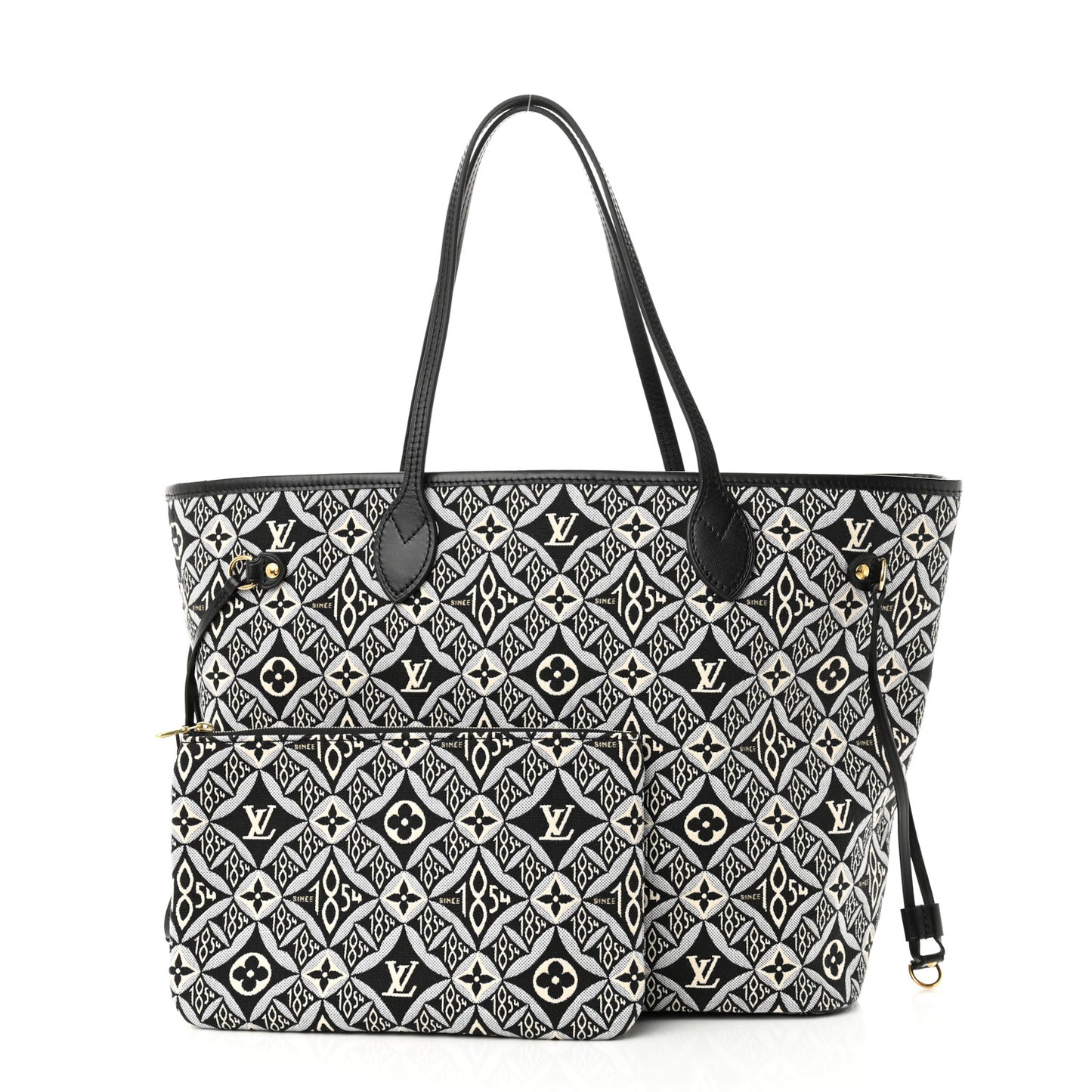 Jacquard Since 1854 Neverfull MM Grey