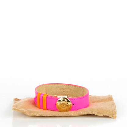 Louis Vuitton Vernis Fluo Wish Bracelet Pink 6 of 6