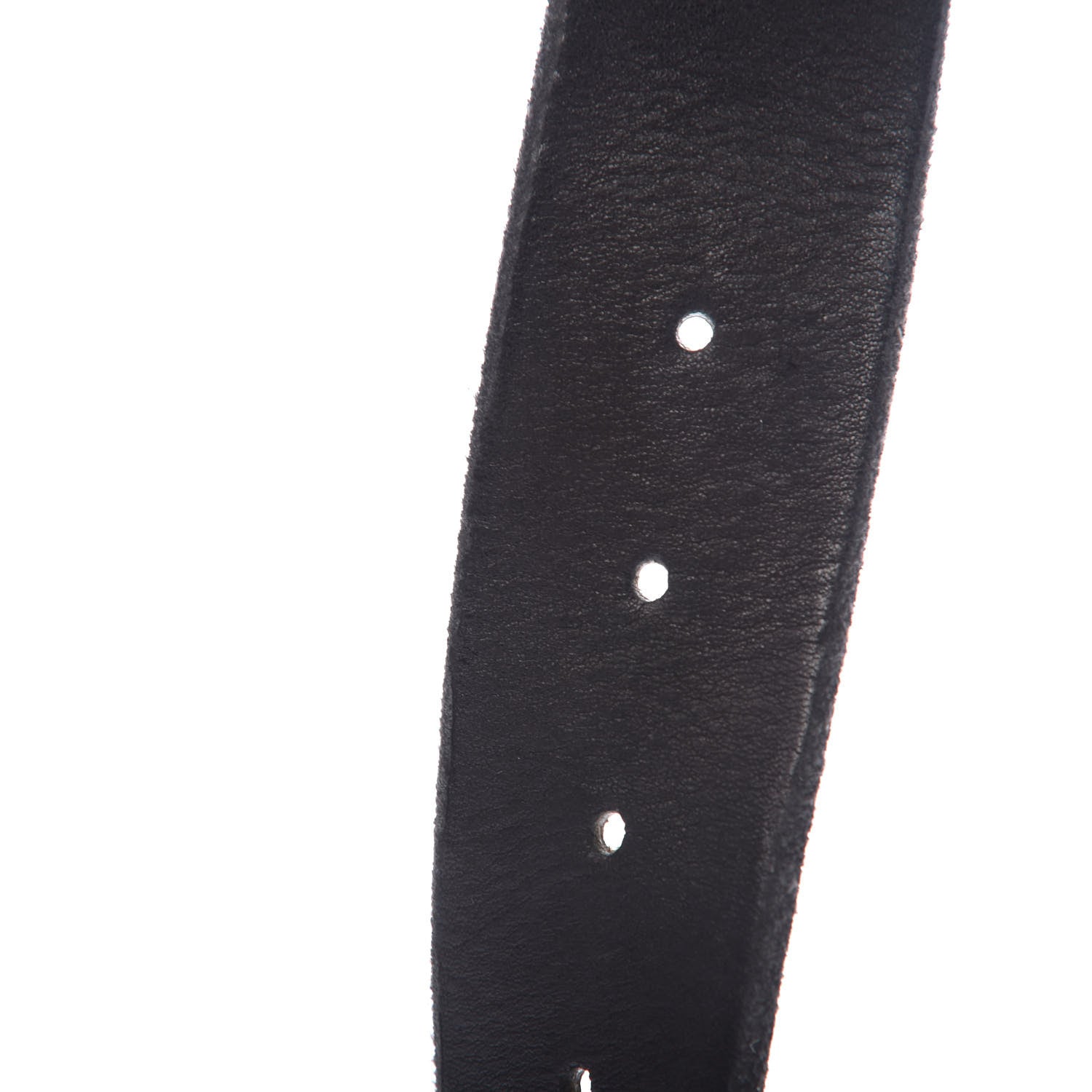 Gucci Faded Calfskin Double G 40mm Belt 85 34 Black 4 of 5