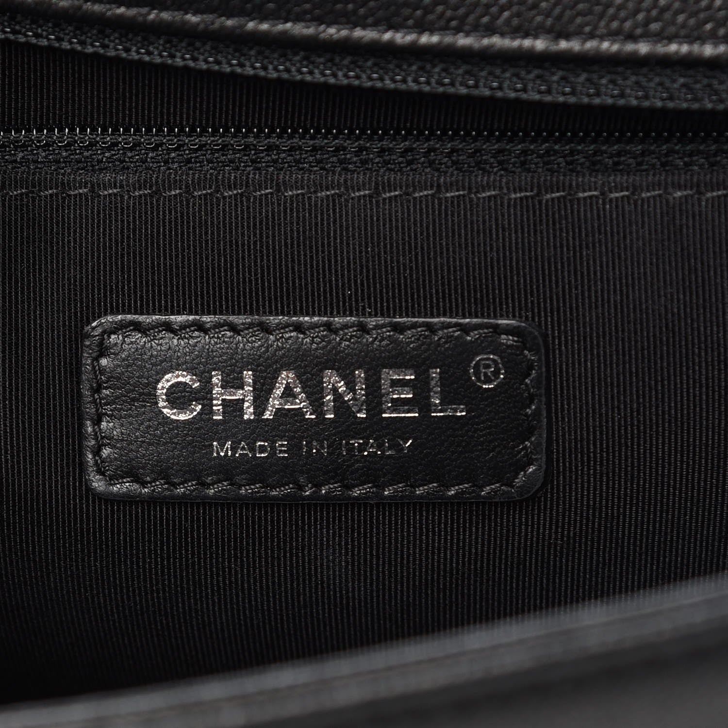 Chanel Caviar Quilted New Medium Boy Flap So Black 5 of 8