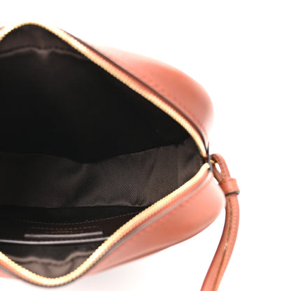 Saint Laurent Canvas Smooth Calfskin Le Monogramme Coeur Crossbody Chestnut 5 of 10