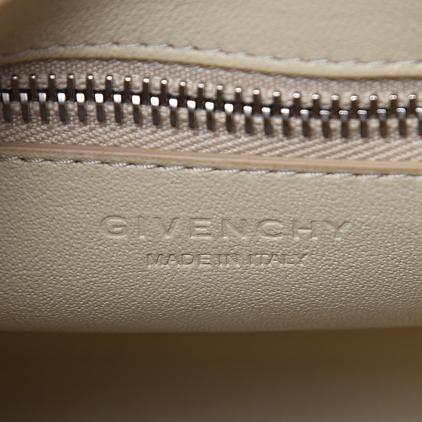 Smooth Calfskin Small Horizon Satchel Linen
