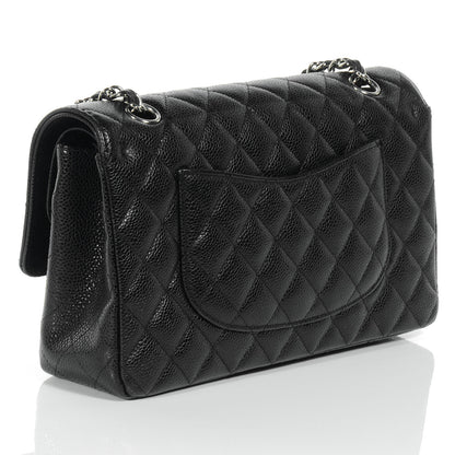 Chanel Caviar Quilted Medium Double Flap Black 3 of 6