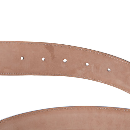 Gucci Calfskin Interlocking G 37mm Belt 105 42 Camelia 5 of 8