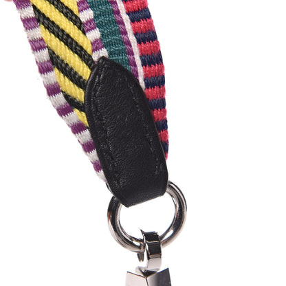 Hermes Toile Swift 25mm Sangle Cavale Shoulder Strap Multicolor Black 3 of 8