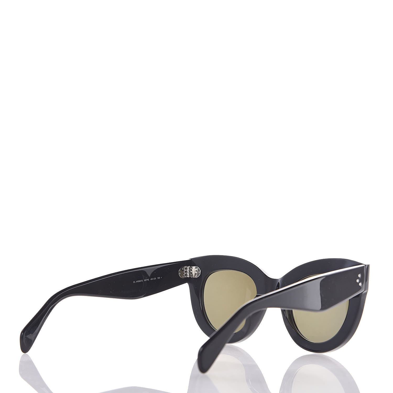 Celine Caty Sunglasses CL 41050/S Black 4 of 7