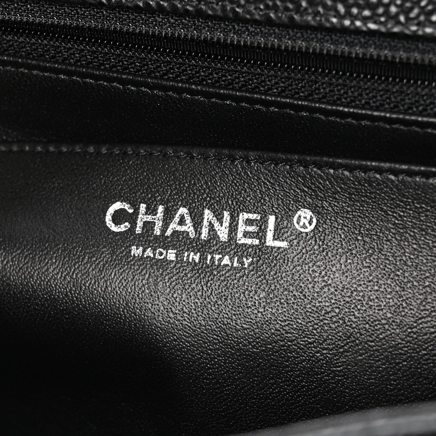 Chanel Caviar Quilted Jumbo Single Flap Black 6 of 11