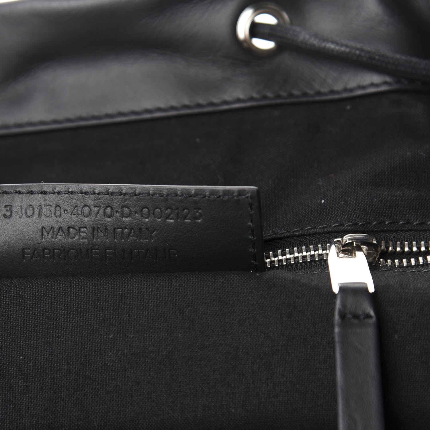 Balenciaga Nylon Calfskin Classic Silver Hardware Traveler Backpack Dark Night 8 of 9