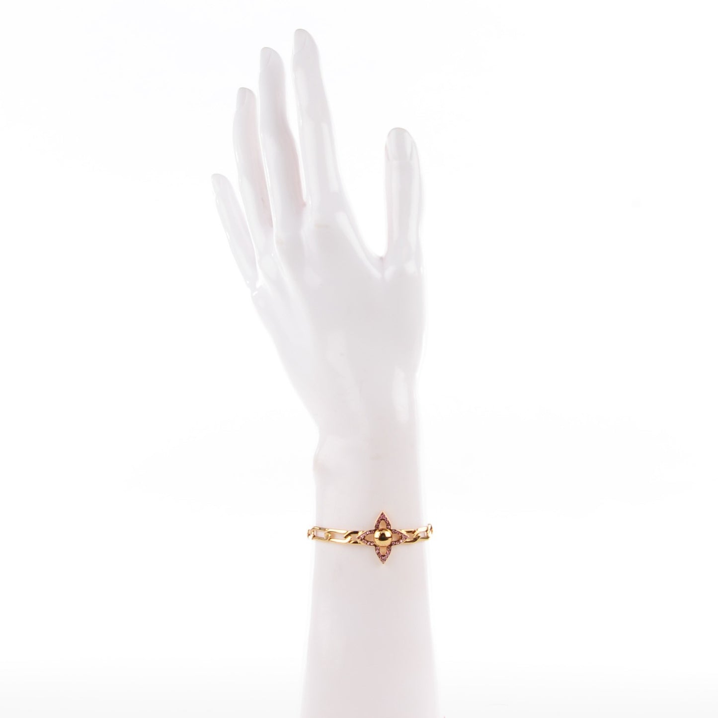 Swarovski Crystal Flower Power Bracelet Gold