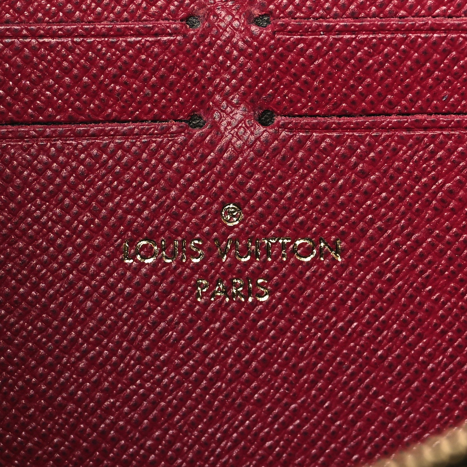 Louis Vuitton Monogram Clemence Wallet Fuchsia 6 of 9
