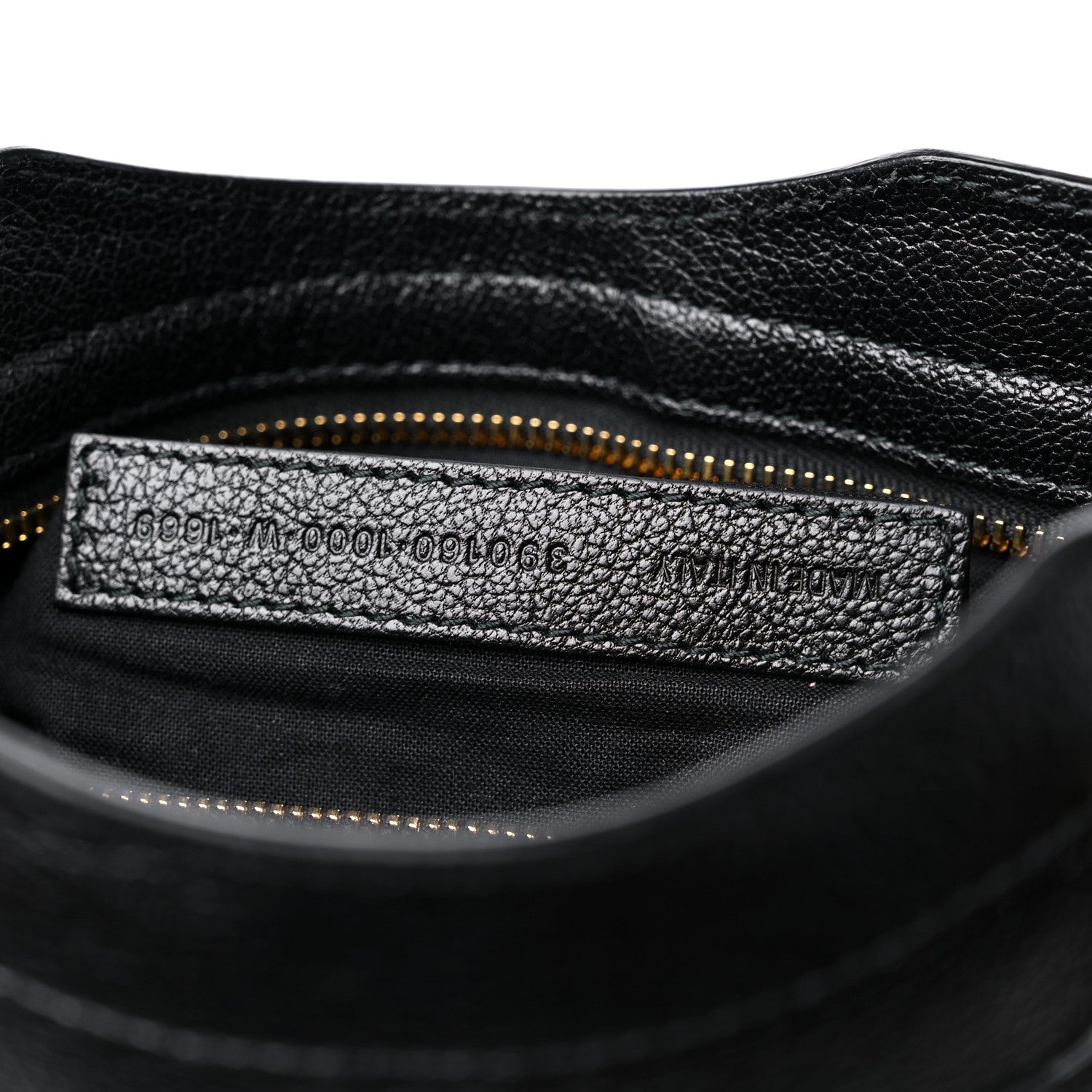 Balenciaga Chevre Gold Metallic Edge Hardware Mini City Black 8 of 10