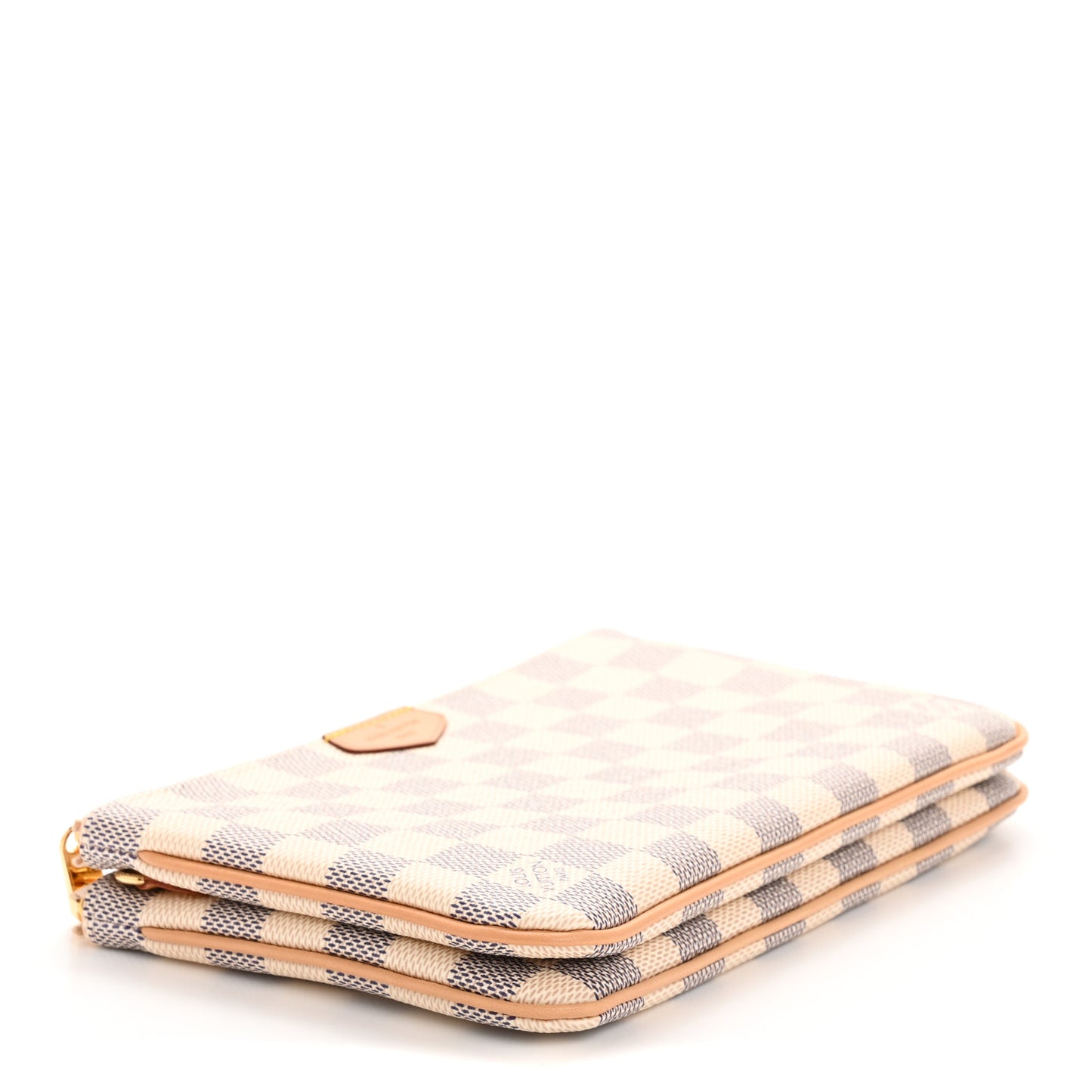 Damier Azur Double Zip Pochette