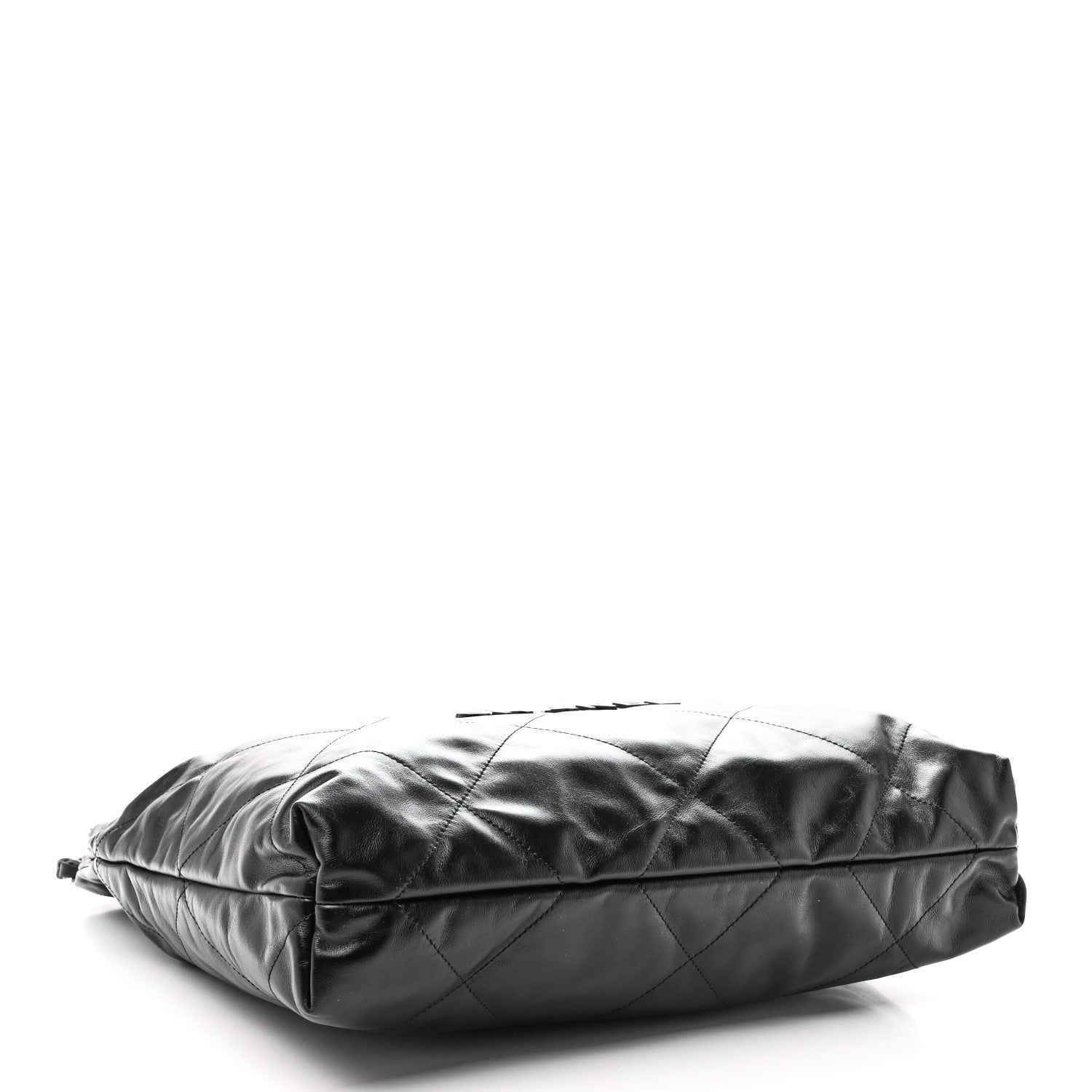 Chanel Shiny Calfskin Quilted Chanel 22 So Black 5 of 12