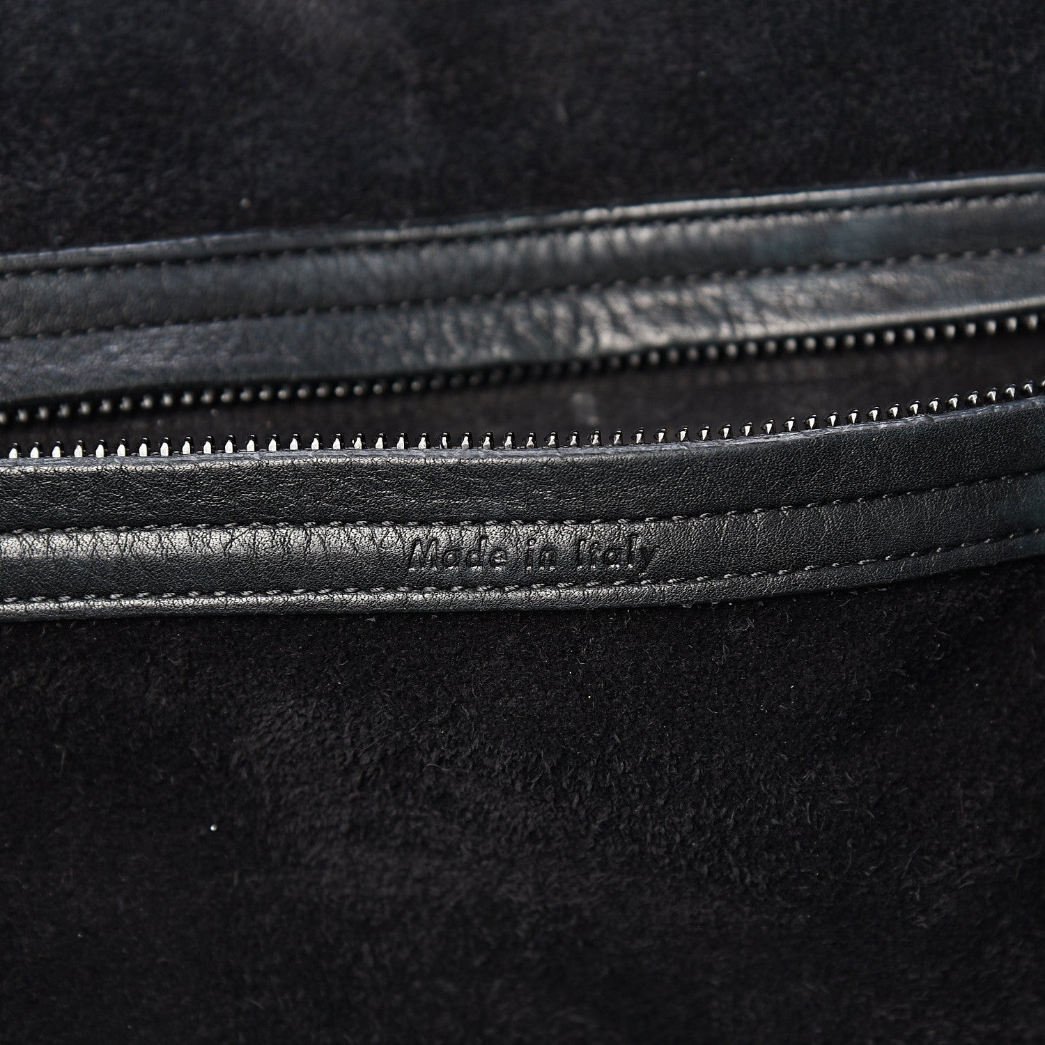 Celine Supple Calfskin Medium Phantom Luggage Black 6 of 11