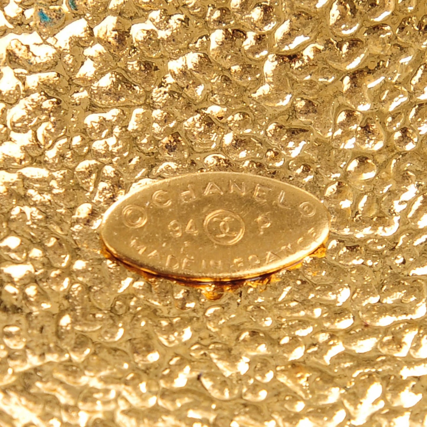 CC Pendant Necklace Gold
