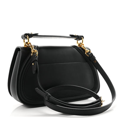 Gucci Roxy Calfskin Medium Blondie Top Handle Bag Black 3 of 10