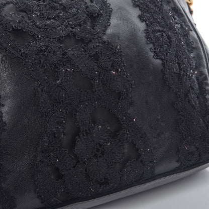 Dolce & Gabbana Lace Miss Charles Evening Bag Black 9 of 10